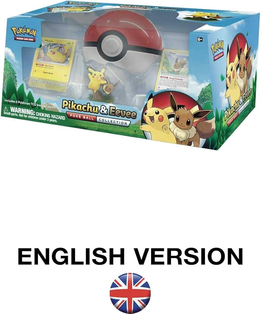POKEMON Pikachu and Eevee Pokeball Collection : Amazon.sg: Toys